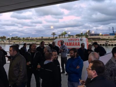 VFerrer acudió a la presentación de la TMAX en Valencia